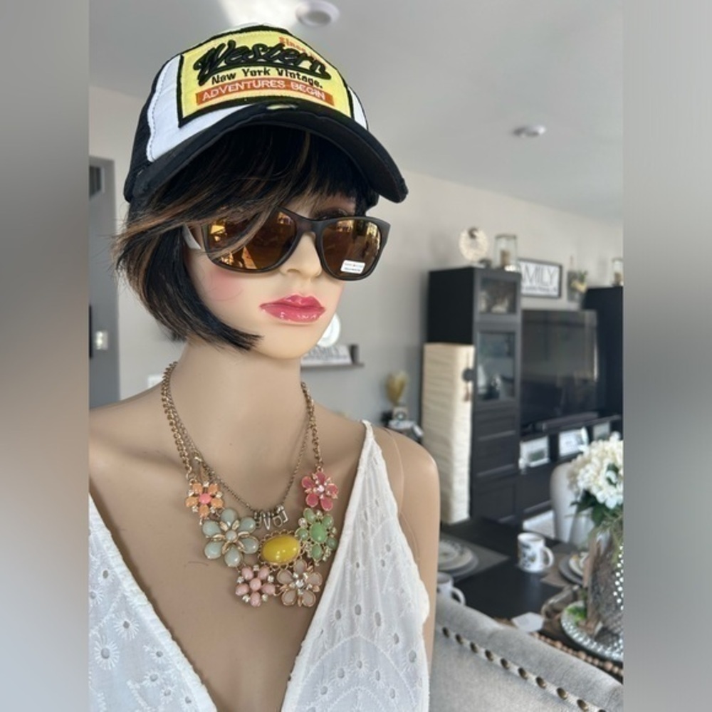✨NWT Tommy Hilfiger mirror black tortoise sunshades sunglasses 😎 - Picture 6 of 14